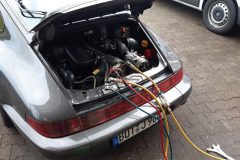 Joachim Eisenbarth Porsche 964 C2 Restauration 2020 Klima Spülen 005